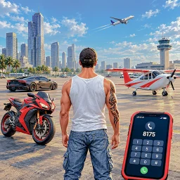 Indian Mafia Crime Bike 3D