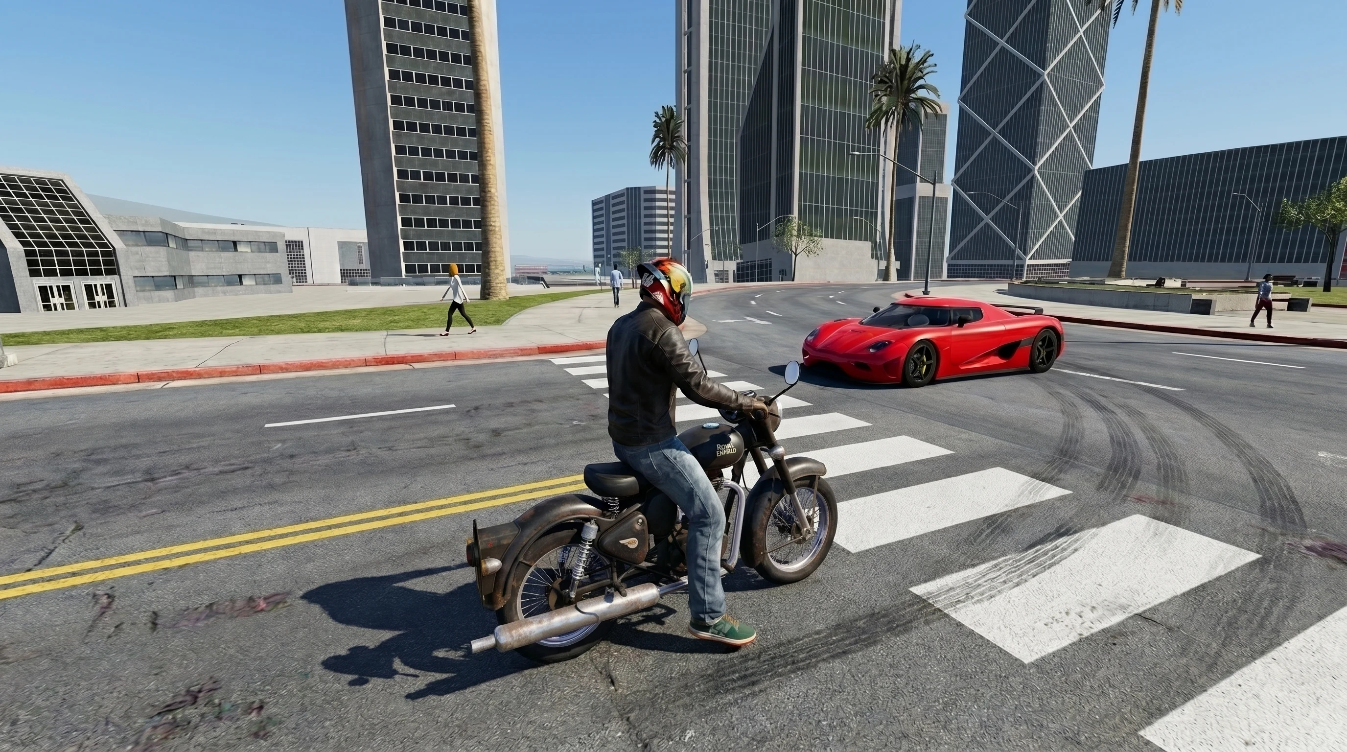 Indian Mafia Crime Bike 3D screenshot